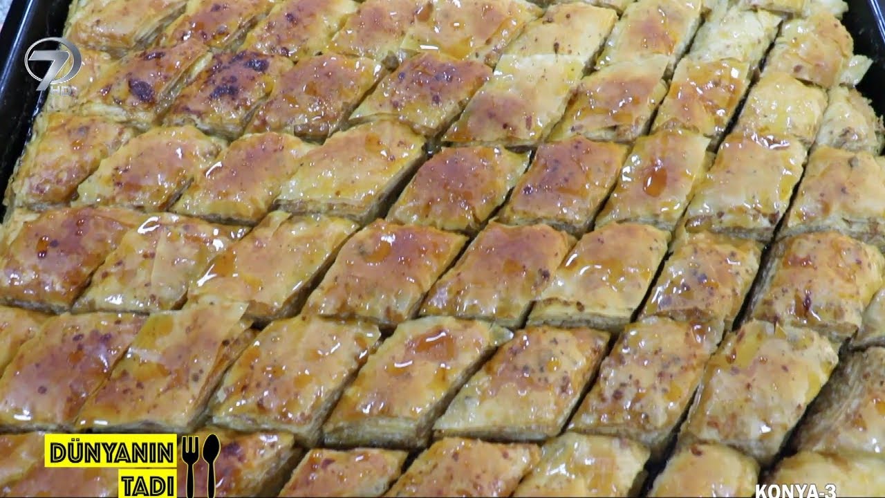 Pekmezli Baklava Nasıl Yapılır? - Konya