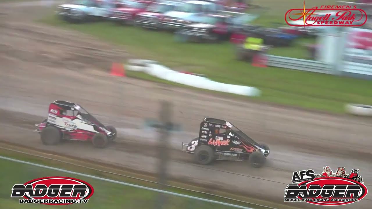 HIGHLIGHTS | Badger Midget A-Main | Angell Park Speedway | 6/1/25