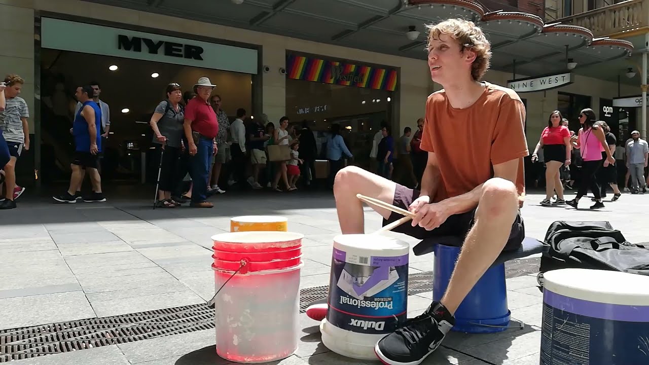 back when I could perform on the street.