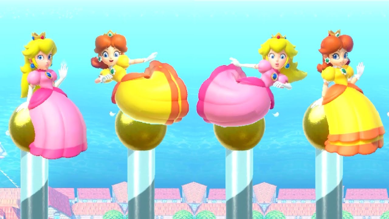 Super Mario Party MiniGames - Peach vs Daisy (Master CPU)