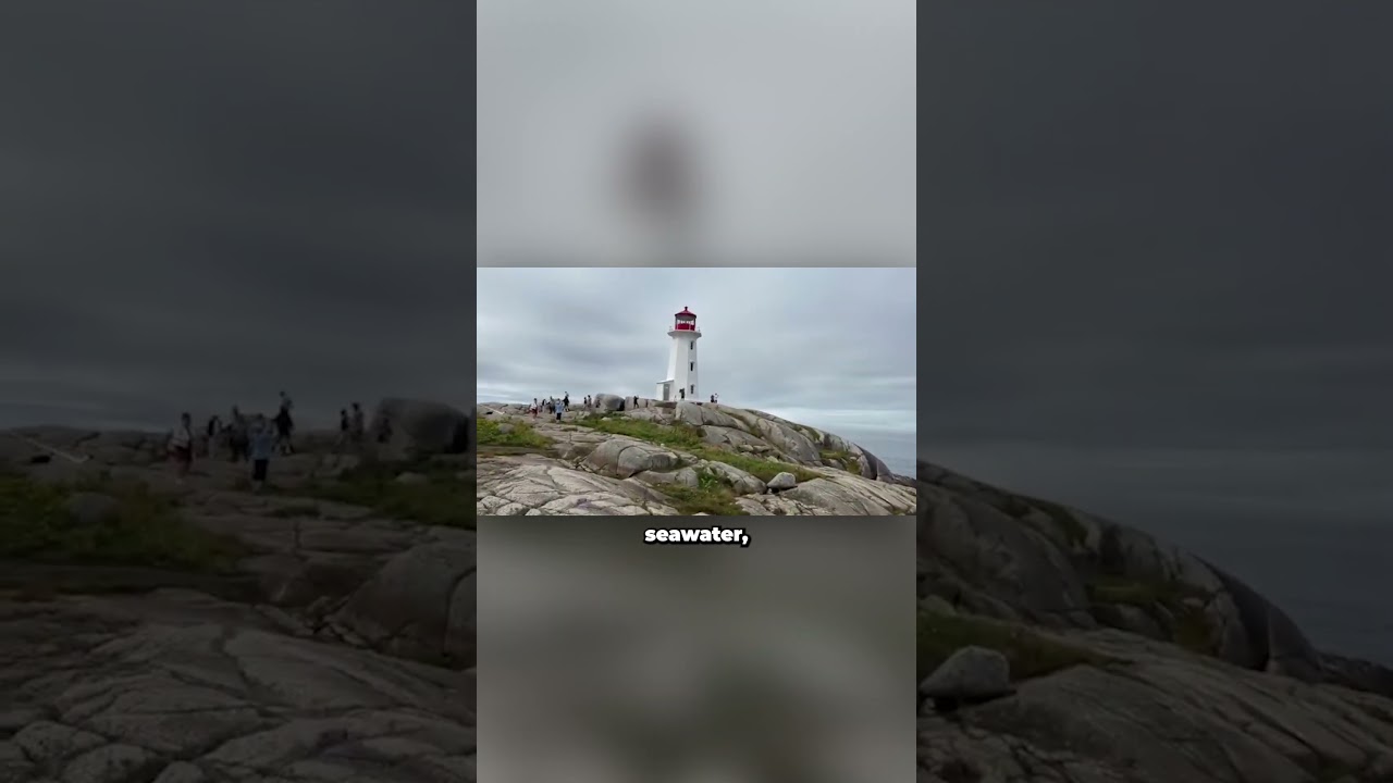 How the rocks at Peggy's cove were formed