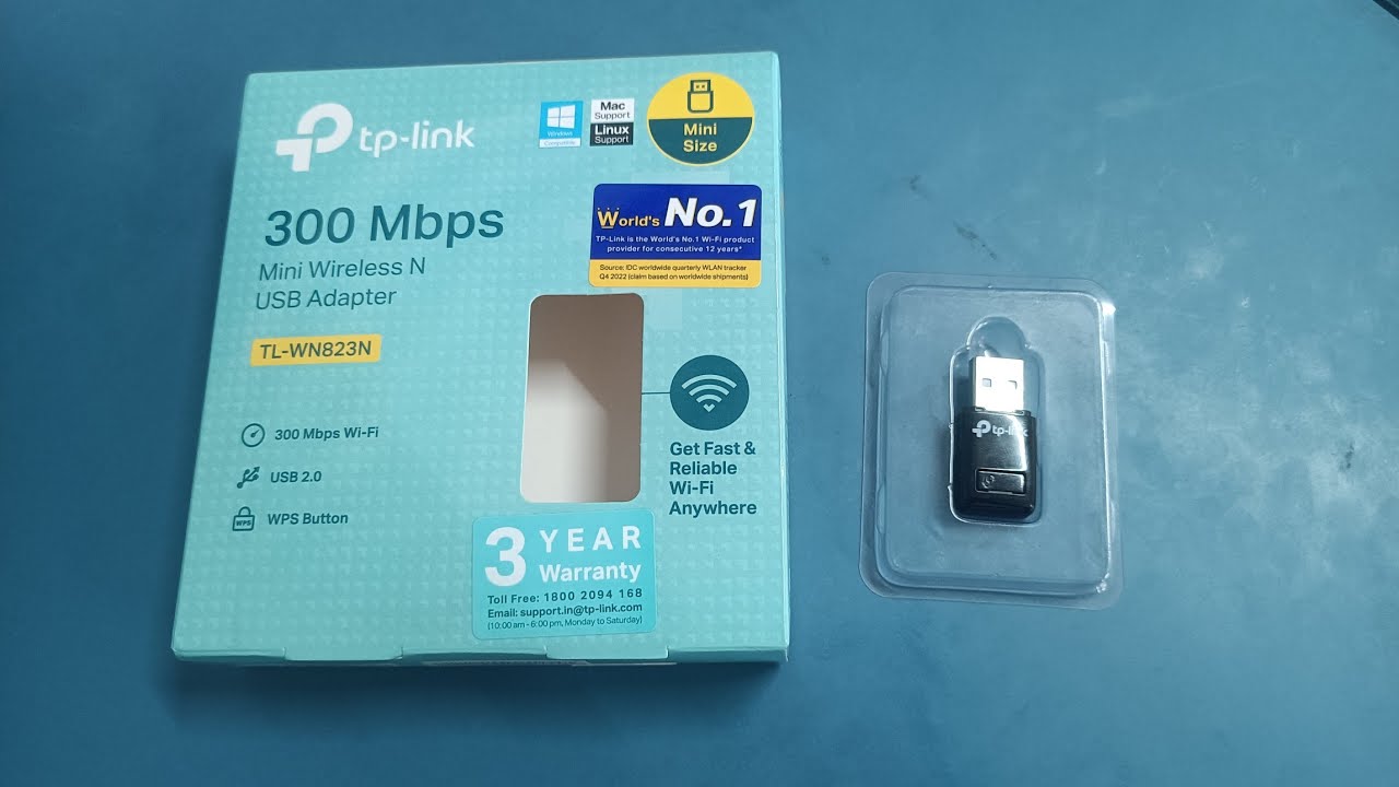 TP-LINK WiFi Dongle 300 Mbps Mini Wireless Network USB Wi-Fi Adapter honest review and unboxing