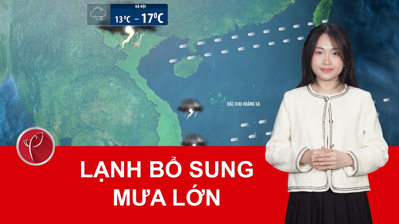 Dự báo thời tiết đêm nay và ngày mai 11/3 | Không khí lạnh tăng cường, nhiều nơi mưa lớn