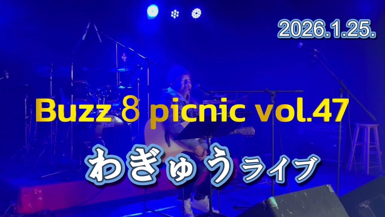 バズ8ピクニックわぎゅうライブ