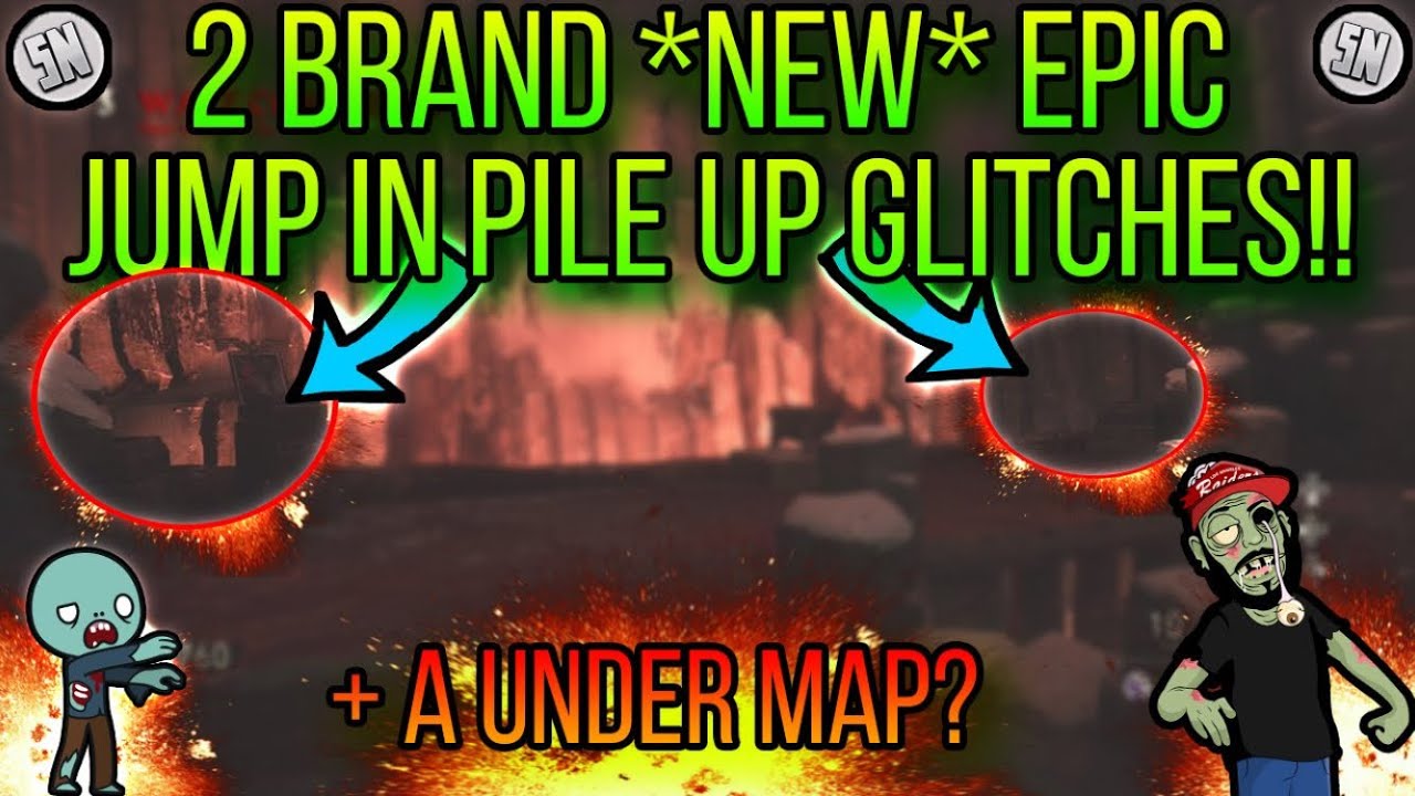 2 BRAND *NEW* EASY JUMP IN PILE UP GLITCHES ON THE FROZEN DAWN!!(NO TELEPORT GRENADE)