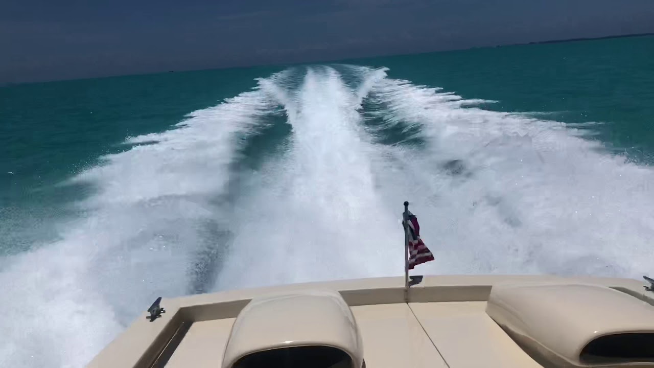 Wellcraft Scarab in the Bahamas