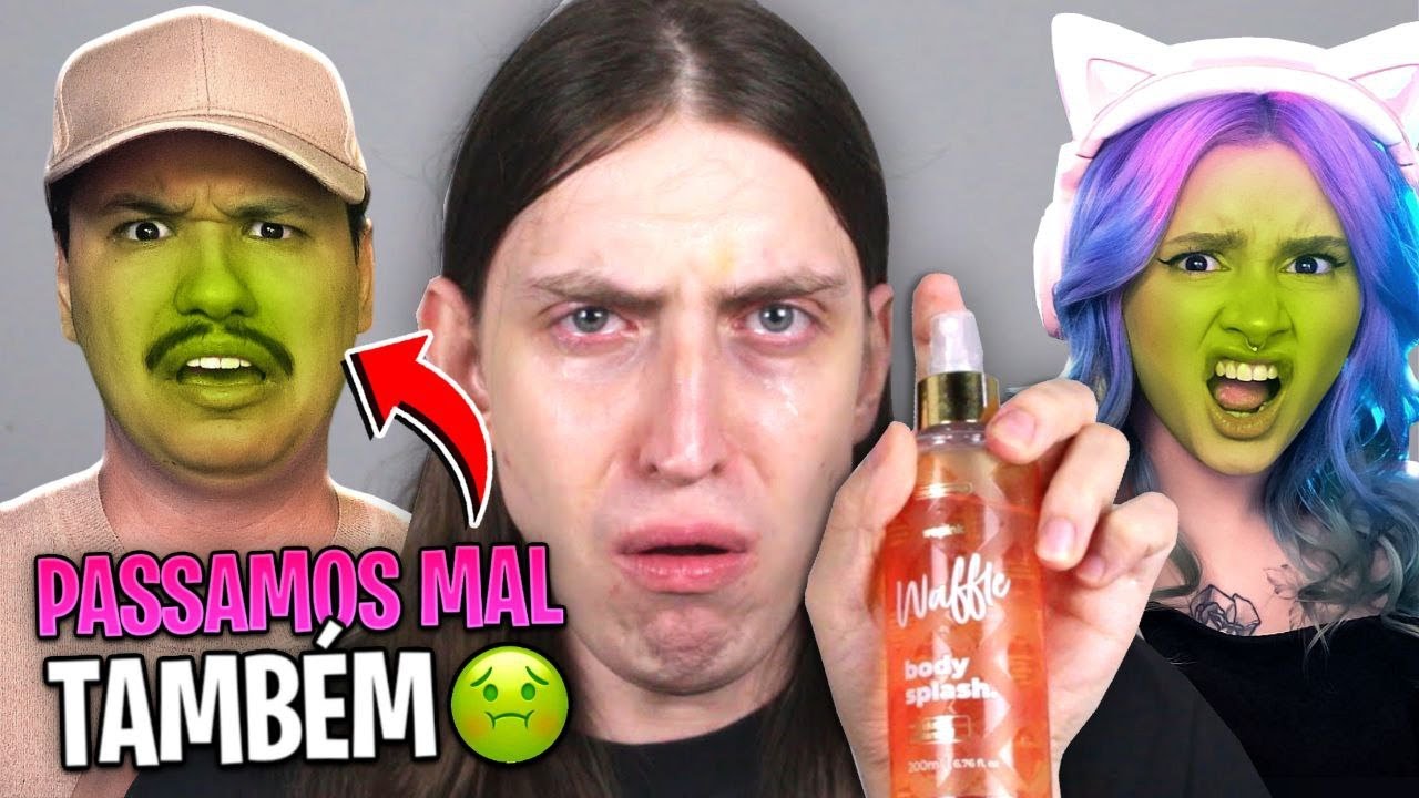 passamos MAL com o FELCA TESTANDO o BODY SPLASH  da VIRGÍNIA