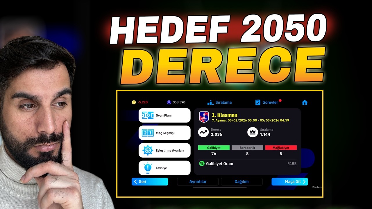 HEDEF İLK 1000 🔥 eFOOTBALL MOBİLE
