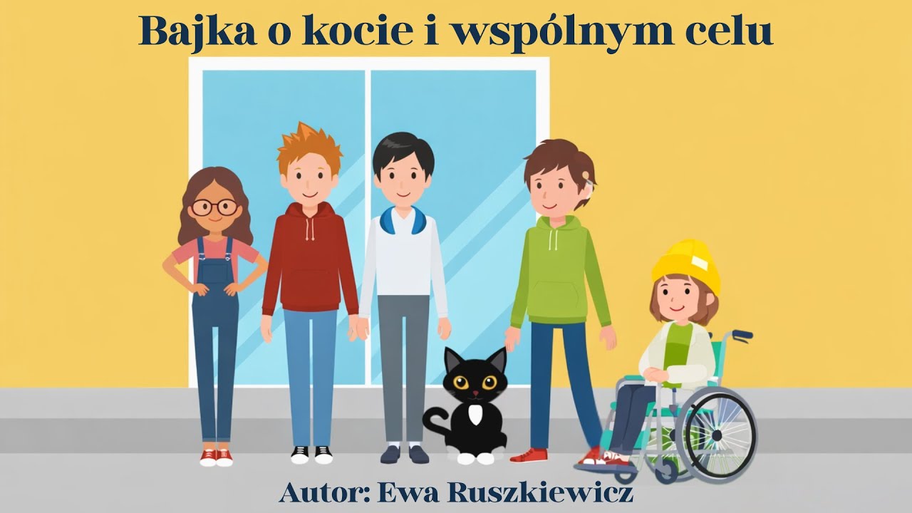 Bajka o kocie i wspólnym celu w polskim języku migowym PJM