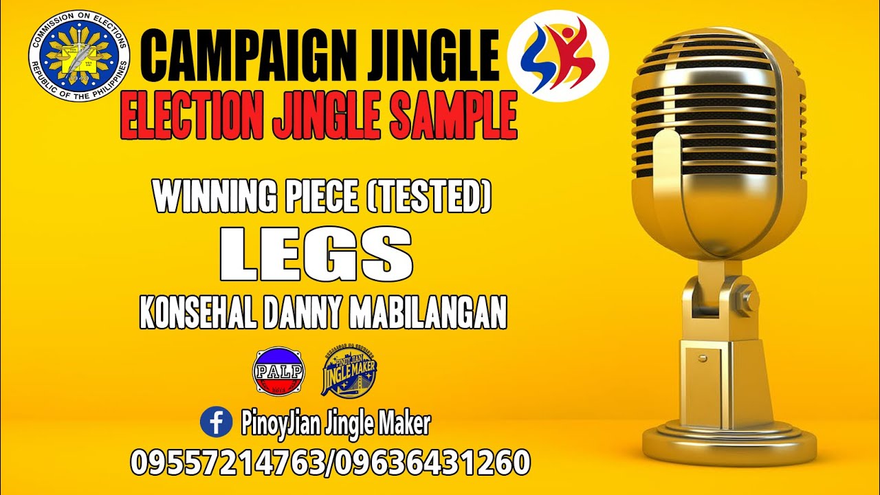 LEGS - CAMPAIGN JINGLE SAMPLE 2025 NATIONAL ELECTIONS