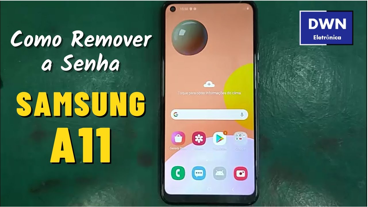 Remover a Senha do Usuário do SAMSUNG A11