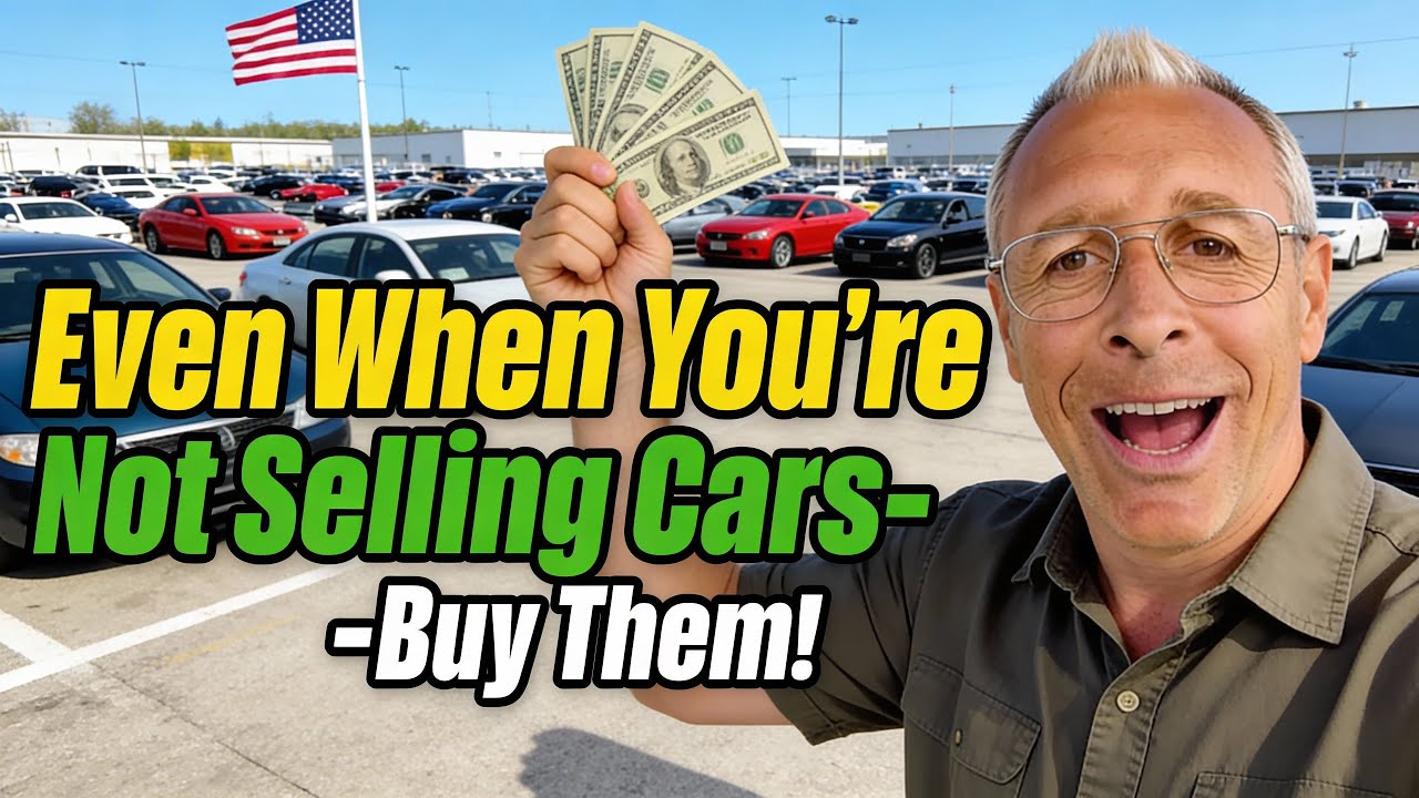 The BEST Time to Buy Cars Is When You’re NOT Selling Many! (Auction Secrets)