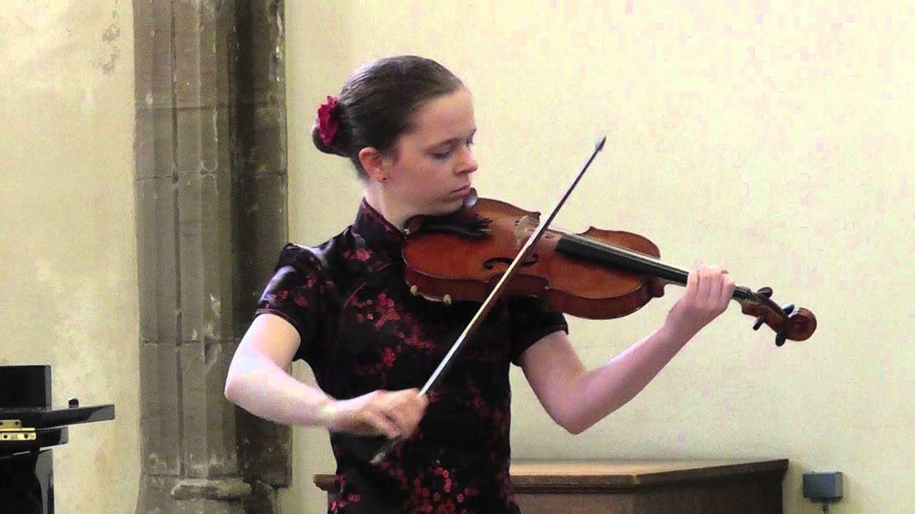 ABRSM Performance Diploma : Bach partita for solo violin no 2 in D minor, BWV 1004
