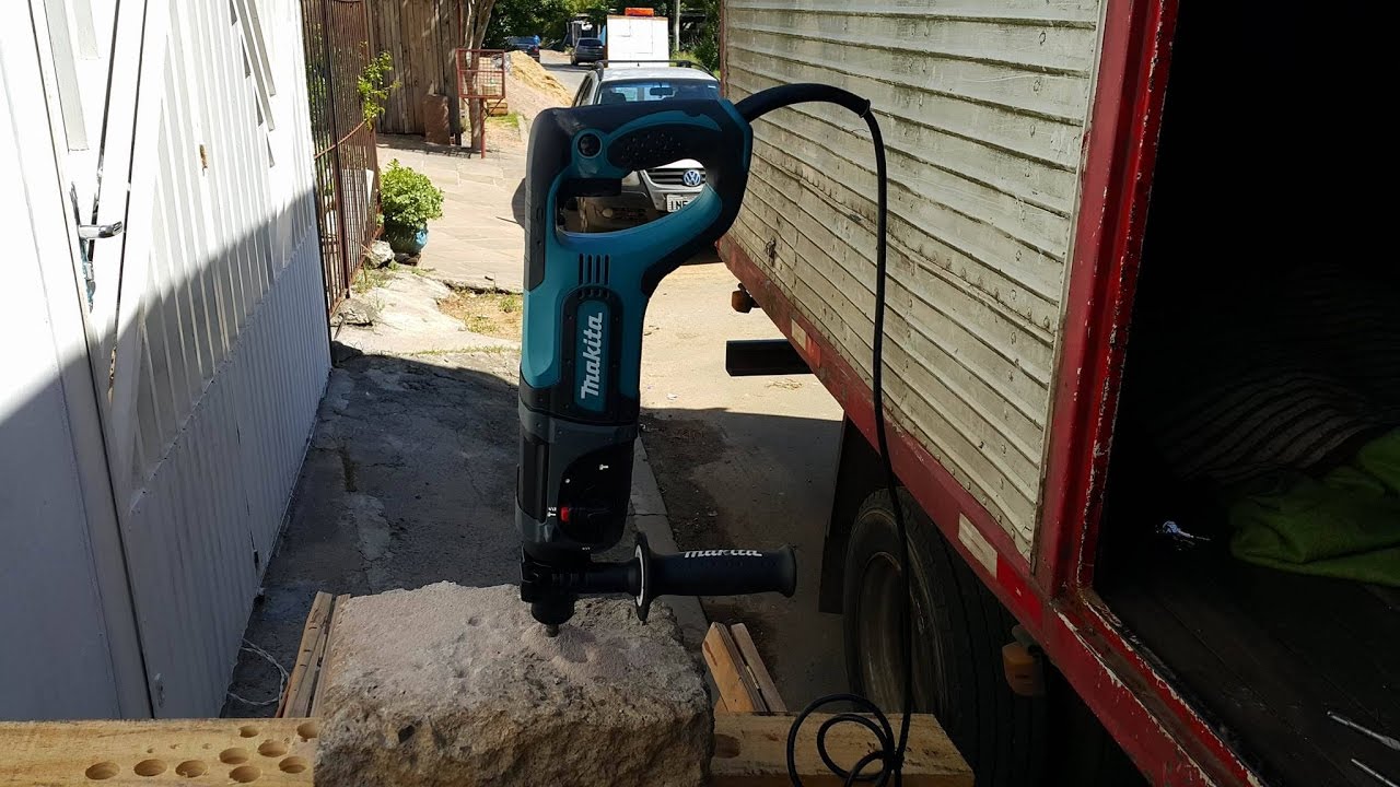 Martelete Makita HR2475 Rompedor 780 watts 24mm – Test De Perfuração