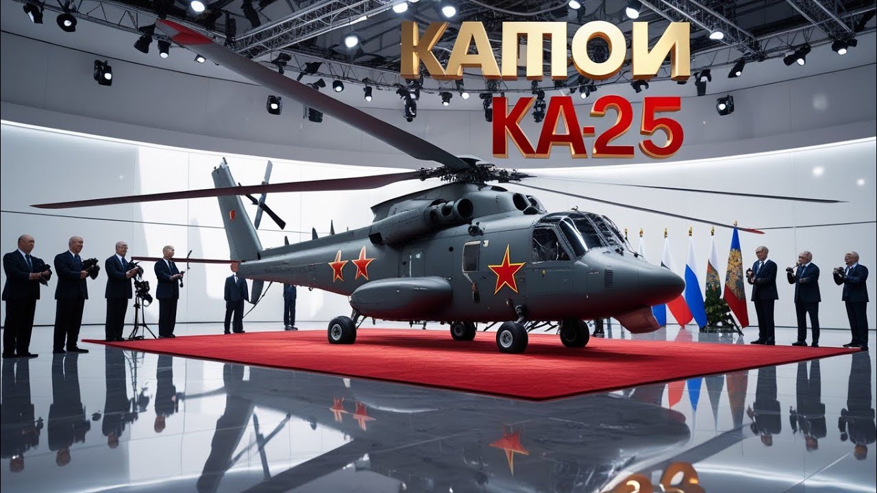 «КАМОВ КА-25: Секреты Советского Вертолета, Который Пугает НАТО! 🚁»