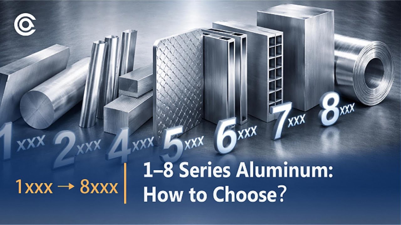 How to Choose the Right Aluminum Alloy | 1–8 Series Explained#aluminumsupplier#aluminumalloy