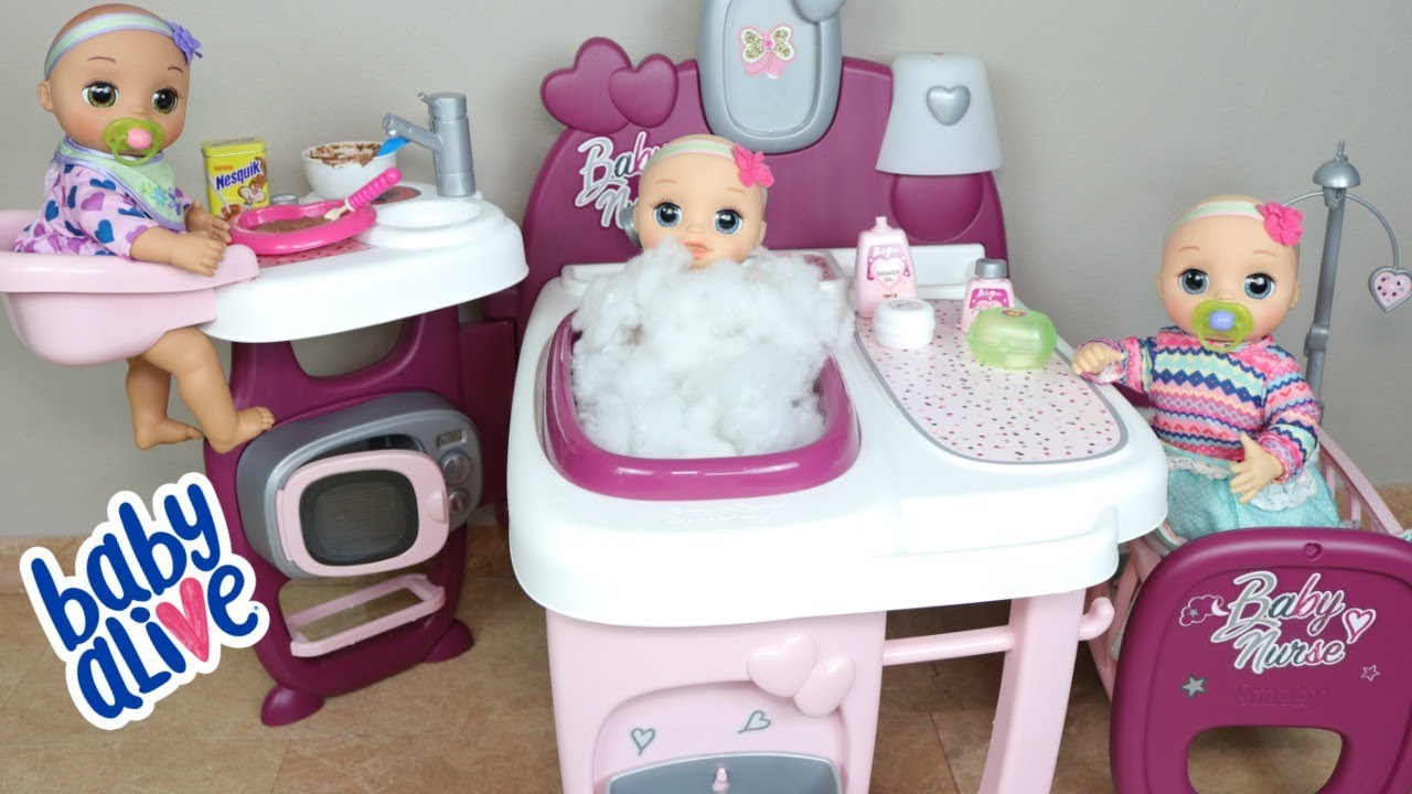 BABY ALIVE LAURINHA E SUAS IRMÃS NA CRECHE MAIS FOFA DAS BONECAS BABY ALIVE