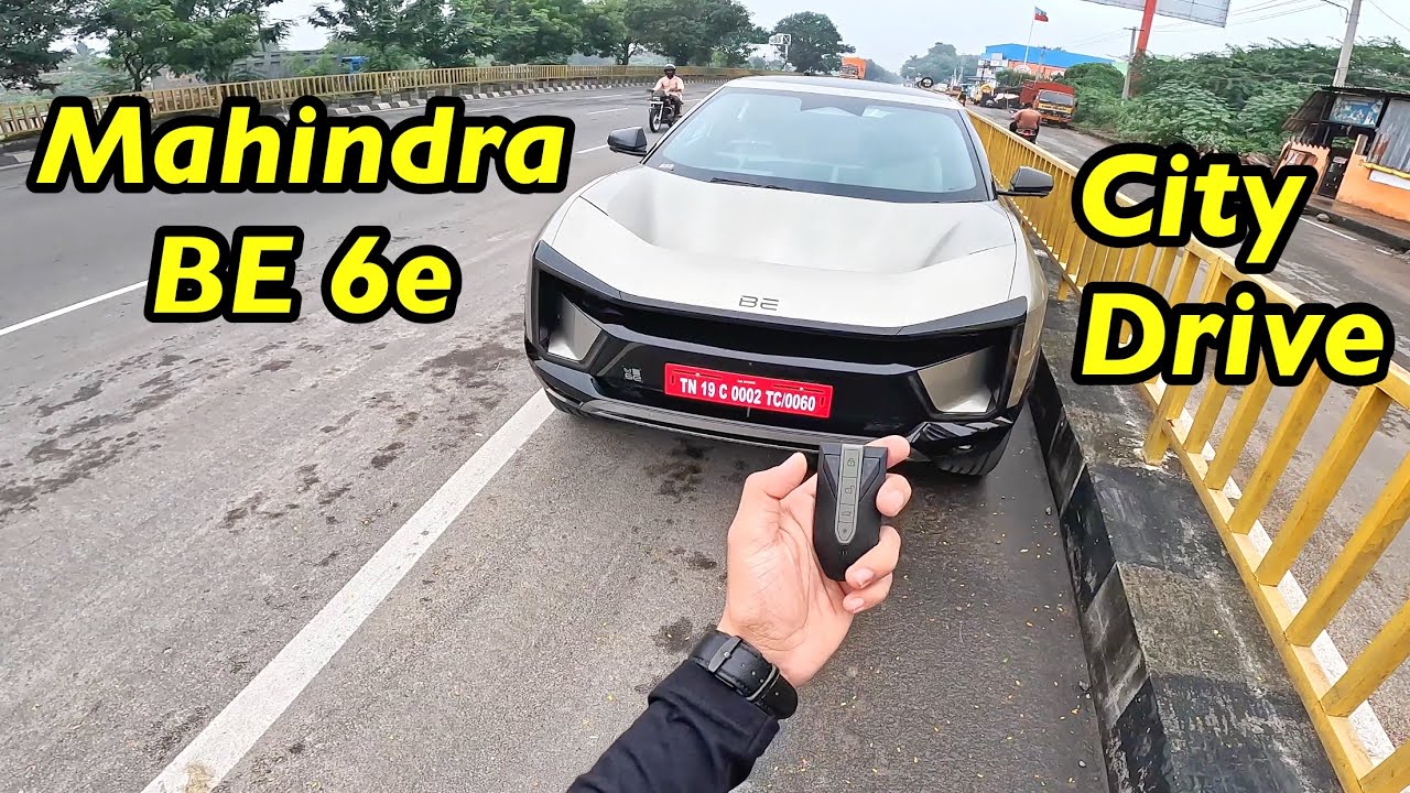 Mahindra BE6e City Drive Review l 18.90 Lakhs l 500kms Range @Aayush ssm