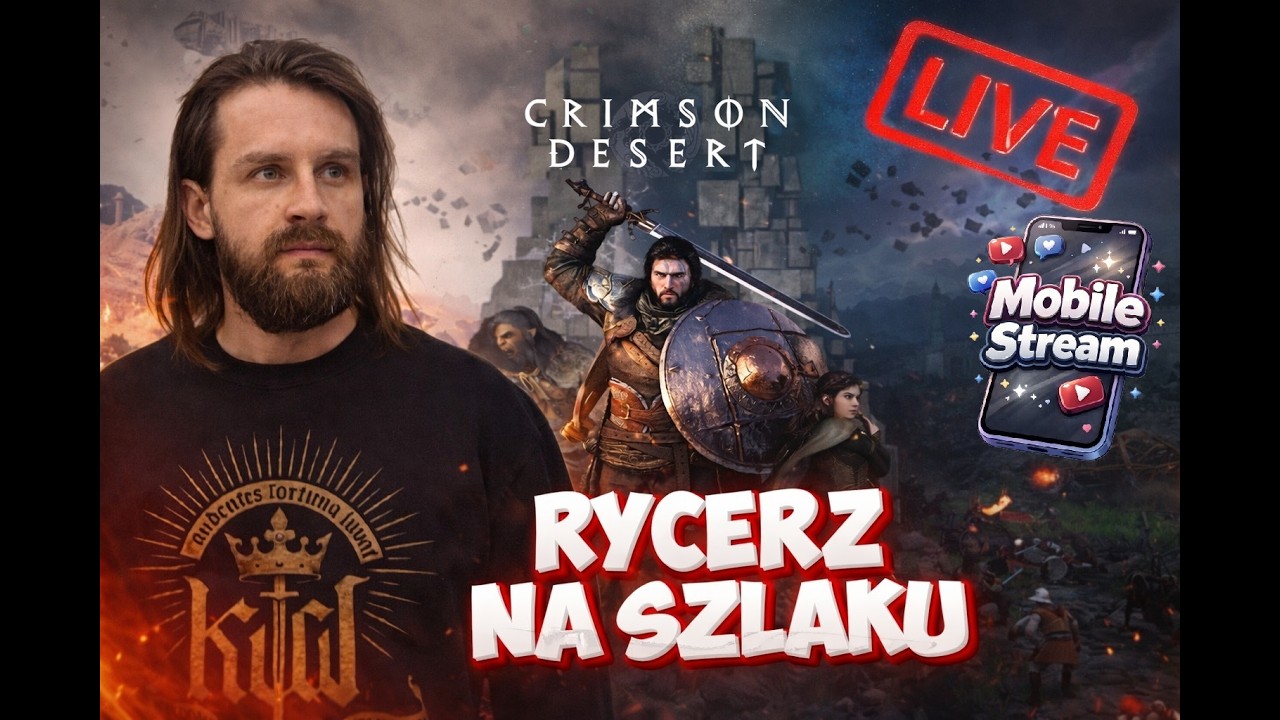 [SHORTS] Crimson Desert - Wyruszamy na szlak #1 🔴[STREAM]