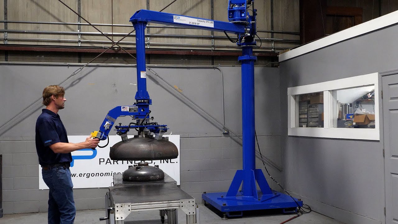 Lightweight Manipulator Arm (LMA-275) with Adjustable Magnetic Grippers for Tank Tops