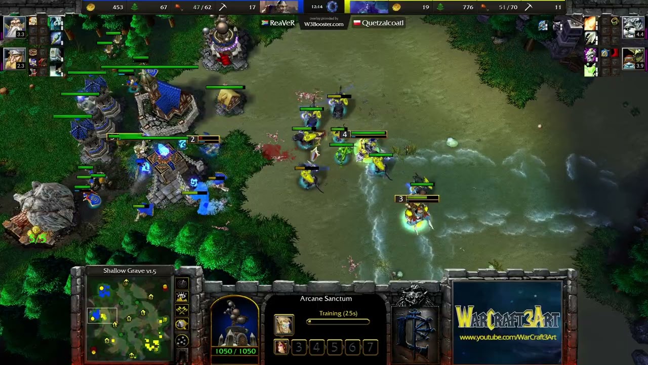 ReaVeR(HU) vs Robinson(NE) - Warcraft 3: Classic - RN8922