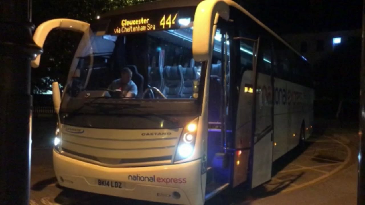 national express Caetano Levante Volvo B9R  BX14 LDZ Route 444 to Cheltniham 30/08/2018