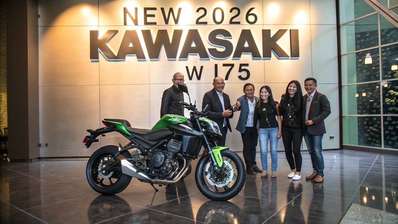 New 2026 Kawasaki W175 finally launched!!!