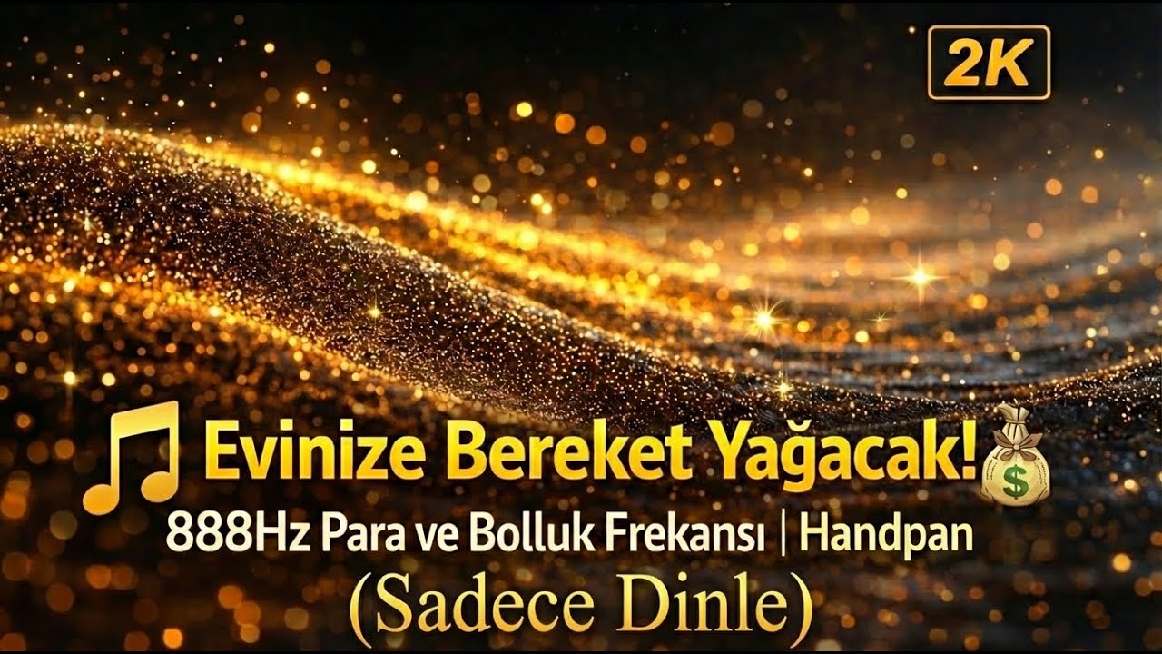 Evinize Bereket Yağacak! 💰 888Hz Para ve Bolluk Frekansı | Handpan (Sözsüz)