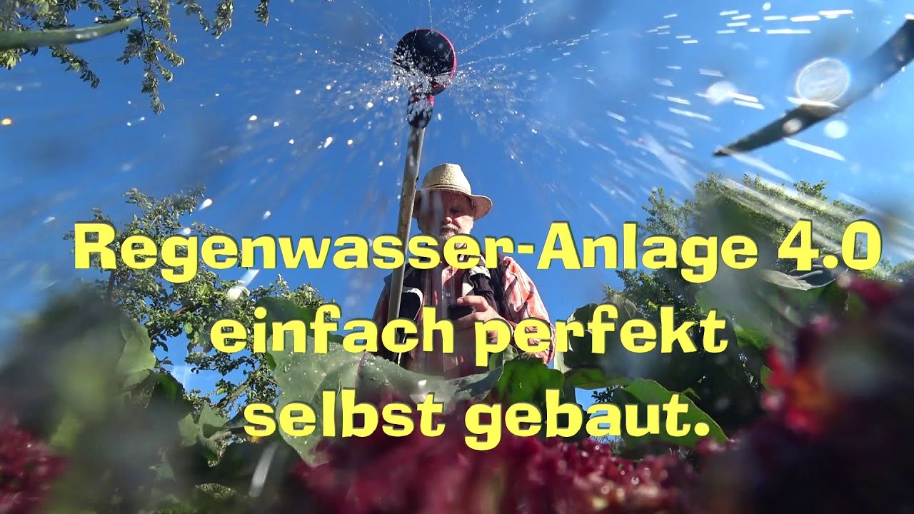 Regenwasser-Anlage 4.0 einfach perfekt selbst gebaut! Film 92