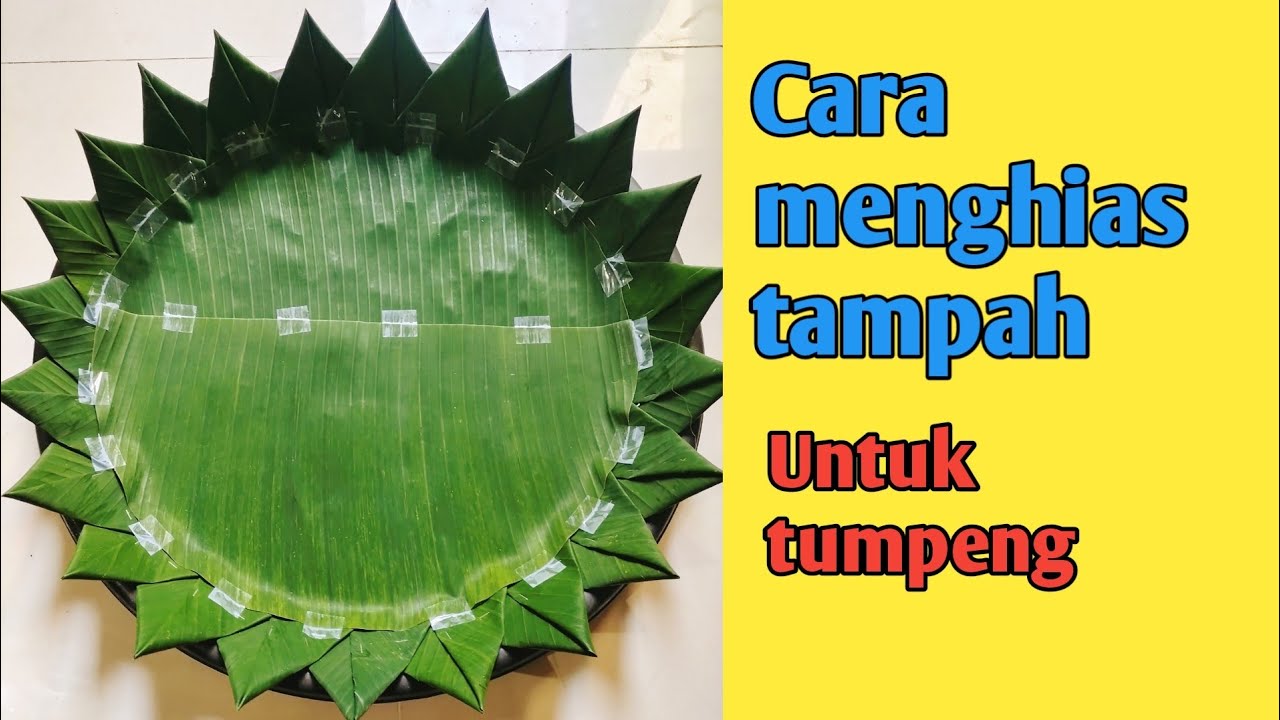 Cara menghias tumpeng jajan pasar yang bagus dan rapi