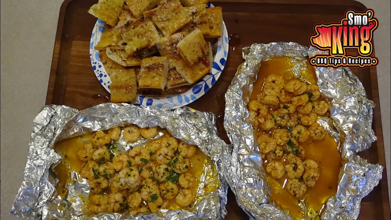 Garlic Shrimp on your Grill