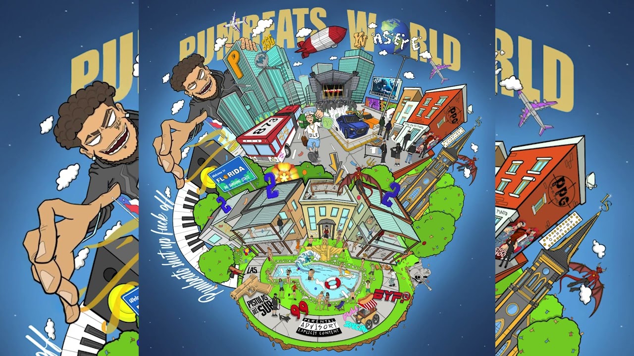 Hidden From The Back (Feat. Ceo 07) - PUMBEATS WORLD OFFICIAL VISUALIZER