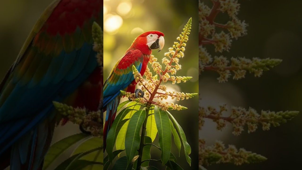 Wings Beneath the Shadows 🦜🦜#viral #viralvideo #pariot #anime