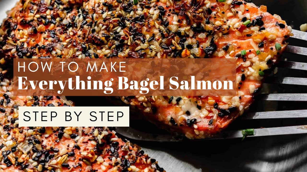 Everything Bagel Crusted Salmon