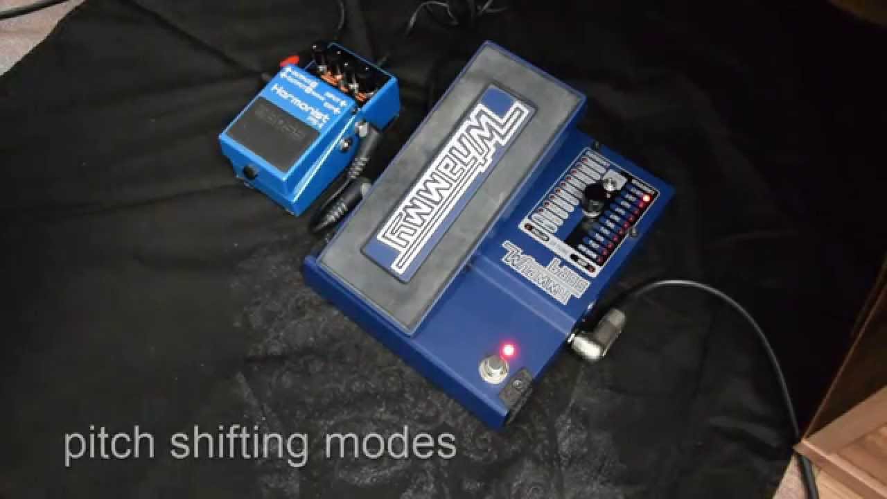 Bass test: Digitech Bass Whammy vrs. BOSS PS-6
