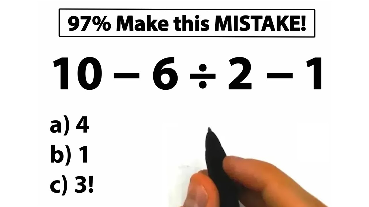 The simplest math problem