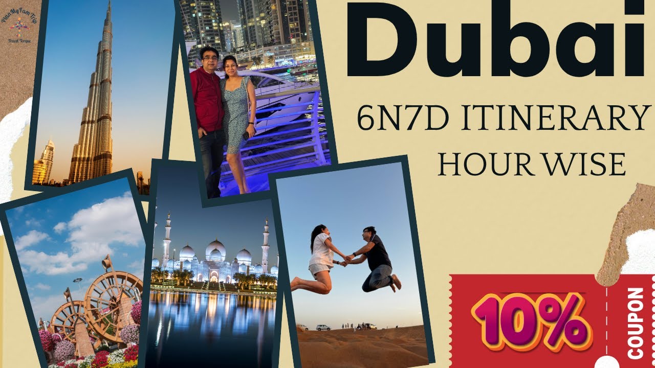 Hour-by-Hour 7-Day Dubai Itinerary 🕒 | Perfect for First-Time Visitors!
