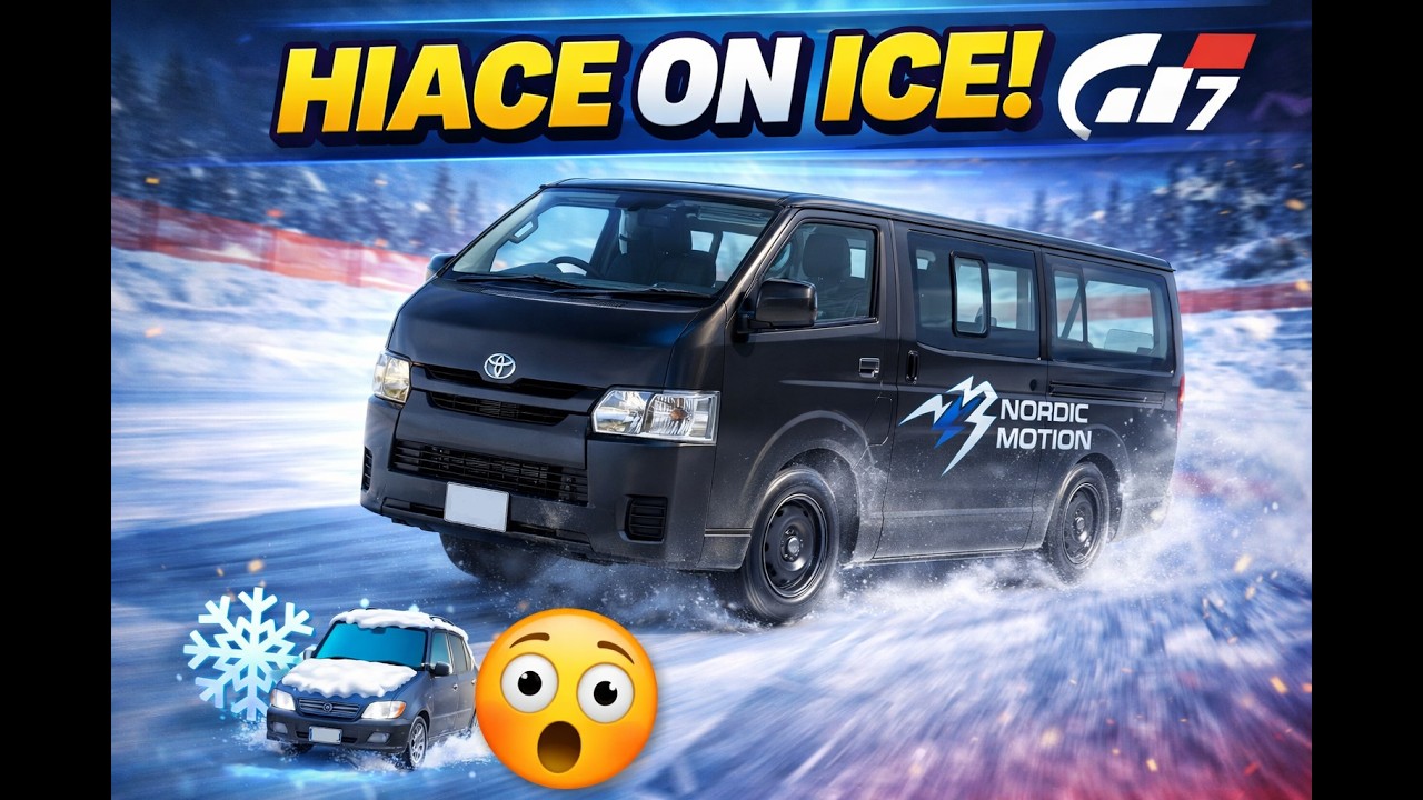 450 BHP Toyota Hiace on Snow?! Fastest Winter Delivery in GT7