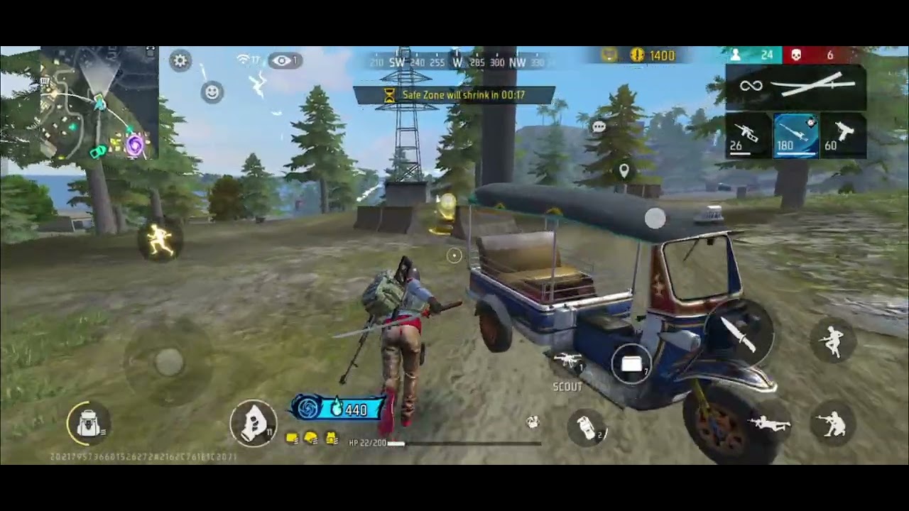 Free fire max level 🎚️ vs india vs south.