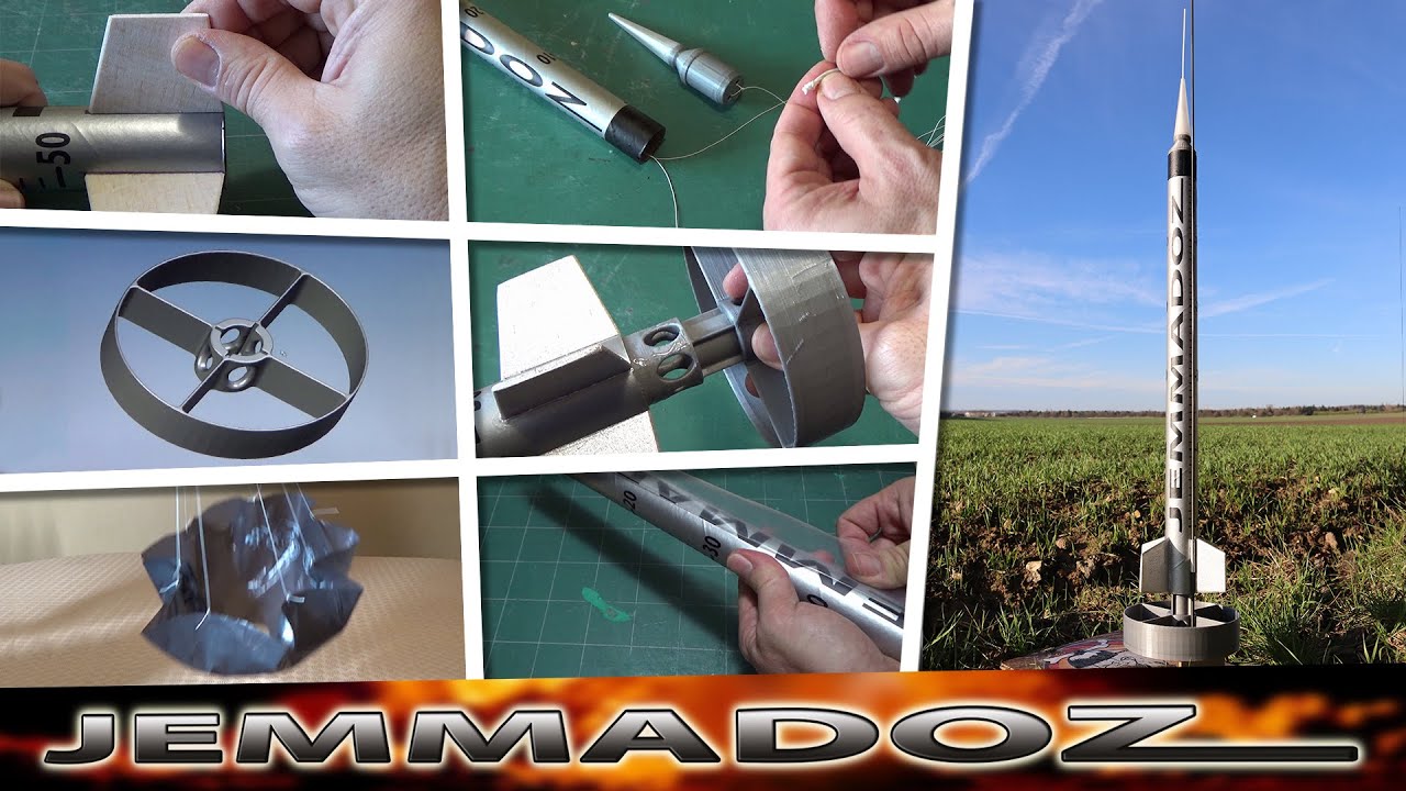 Tuto fabrication micro-fusée à poudre Jemmadoz - DIY (Part 1) 🚀💉🏴‍☠️