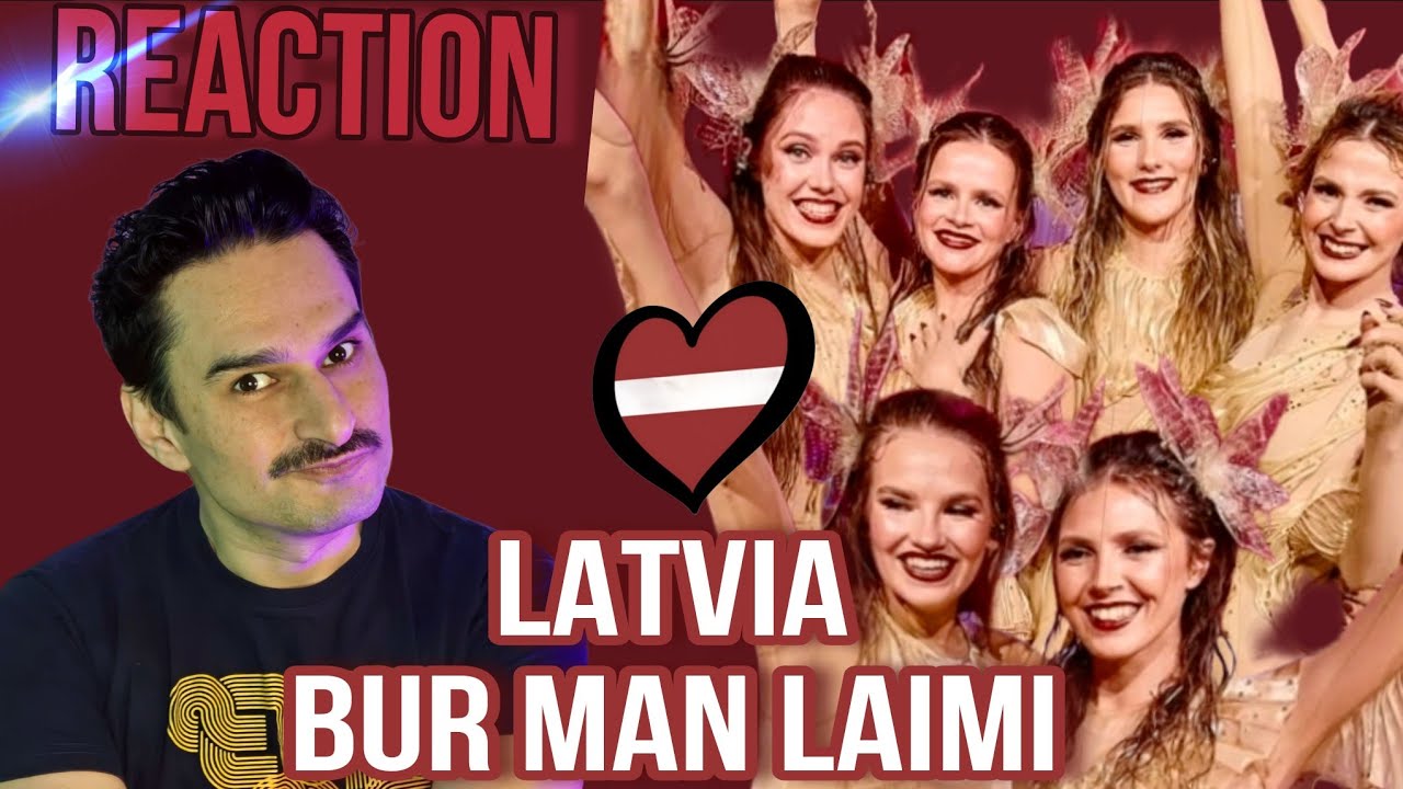 Reaction to Latvia, Bur Man Laimi for #eurovision2025 by Tautumeitas