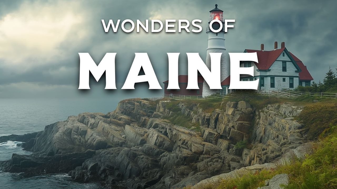 Wonders of Maine | Top 25 Places To Visit in Maine | Travel Video 4K