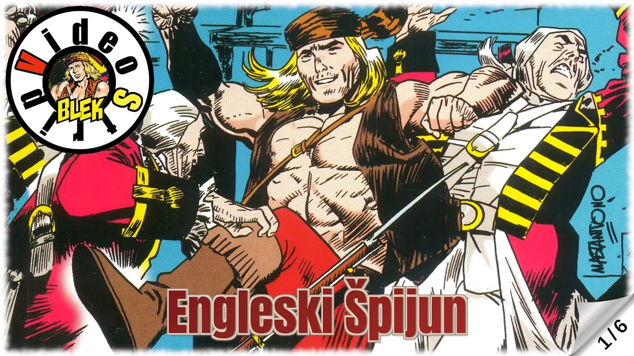 Veliki Blek - Engleski Špijun - Strip u boji - (1/6)