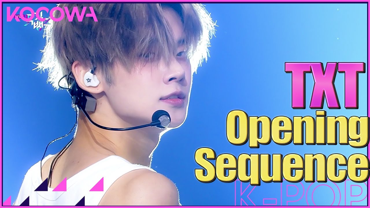 TXT - Opening Sequence l Music Bank K-Chart Ep 1119 [ENG SUB]