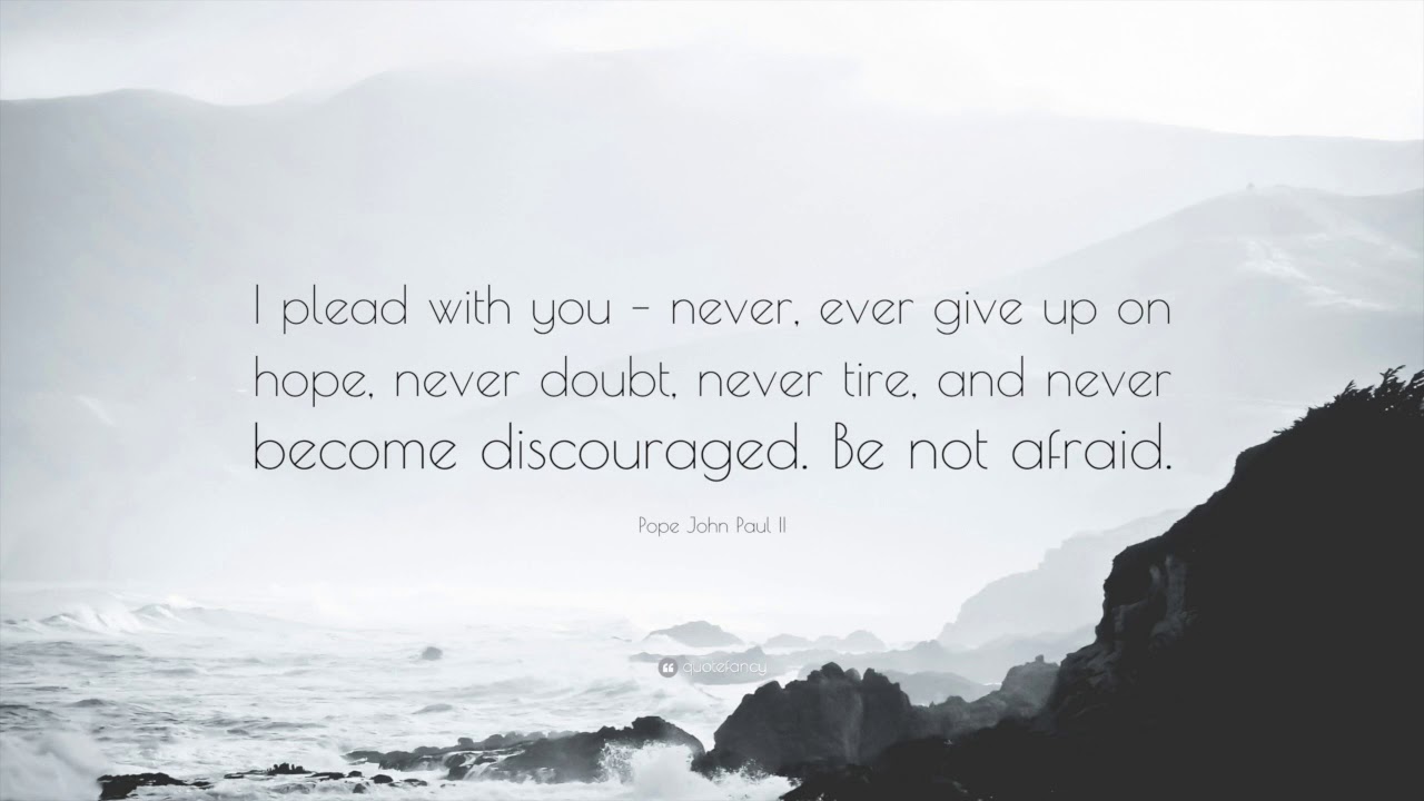 Be Not Afraid ~ Female Cover