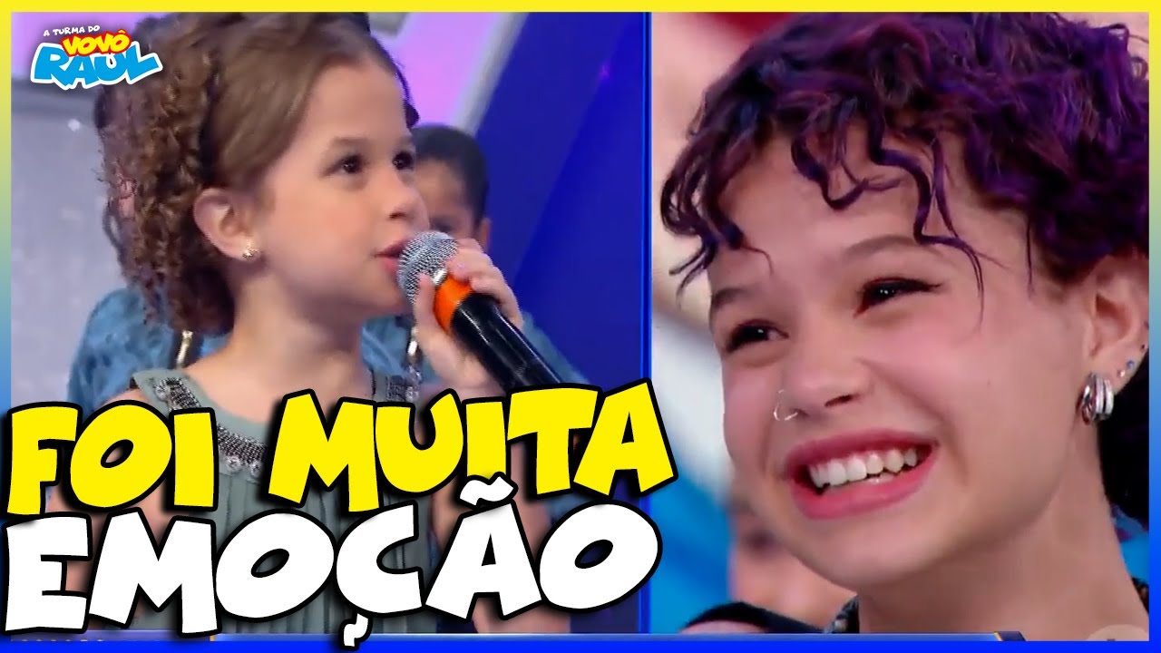 ANALU SE EMOCIONA AO VER SUA TRAJETÓRIA NO PROGRAMA RAUL GIL