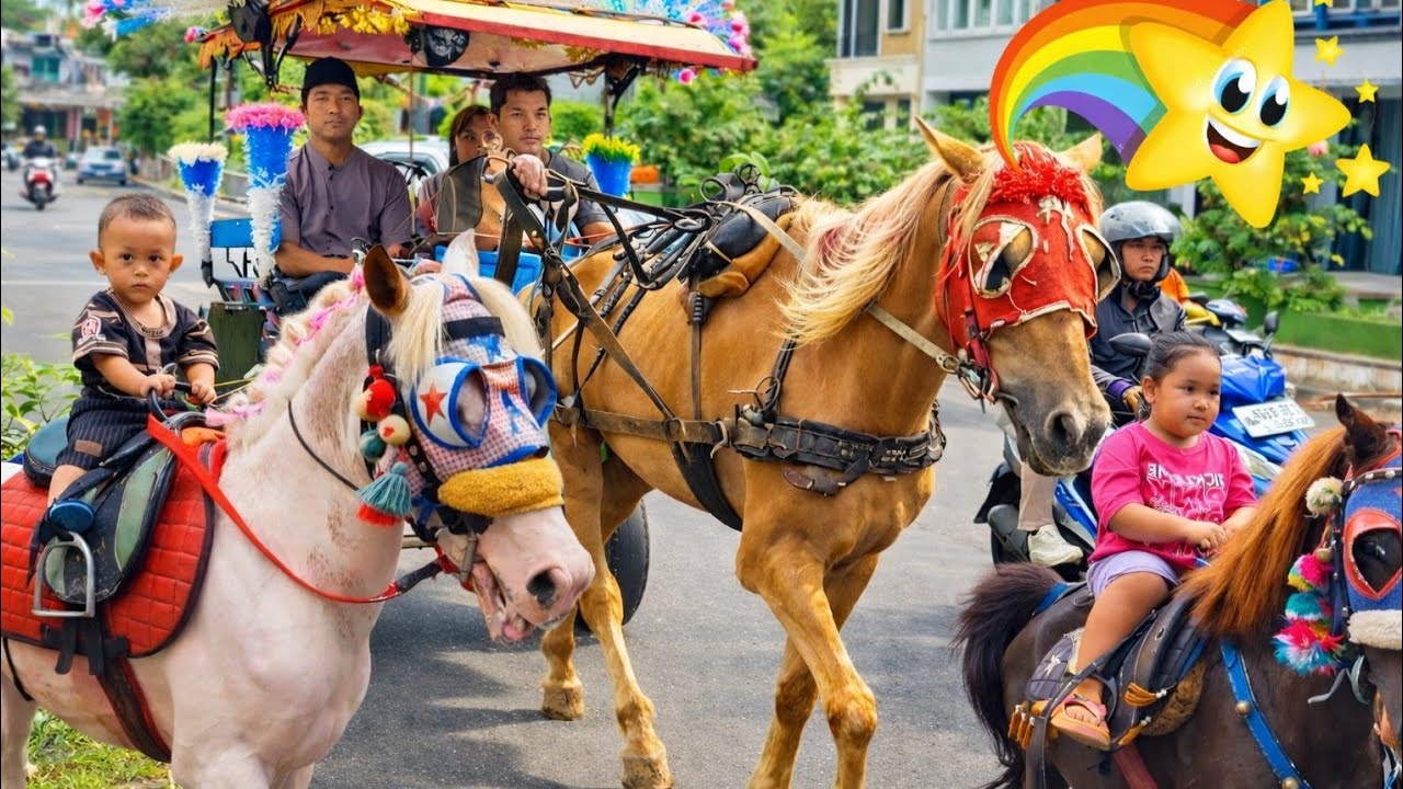 Naik kuda delman Istimewa | Full Lagu Anak-Anak Ceria,Happy Horse Party Song