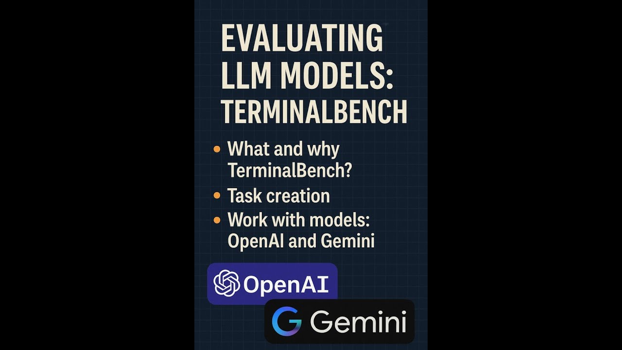 Evaluating LLM Models - Terminal Bench
