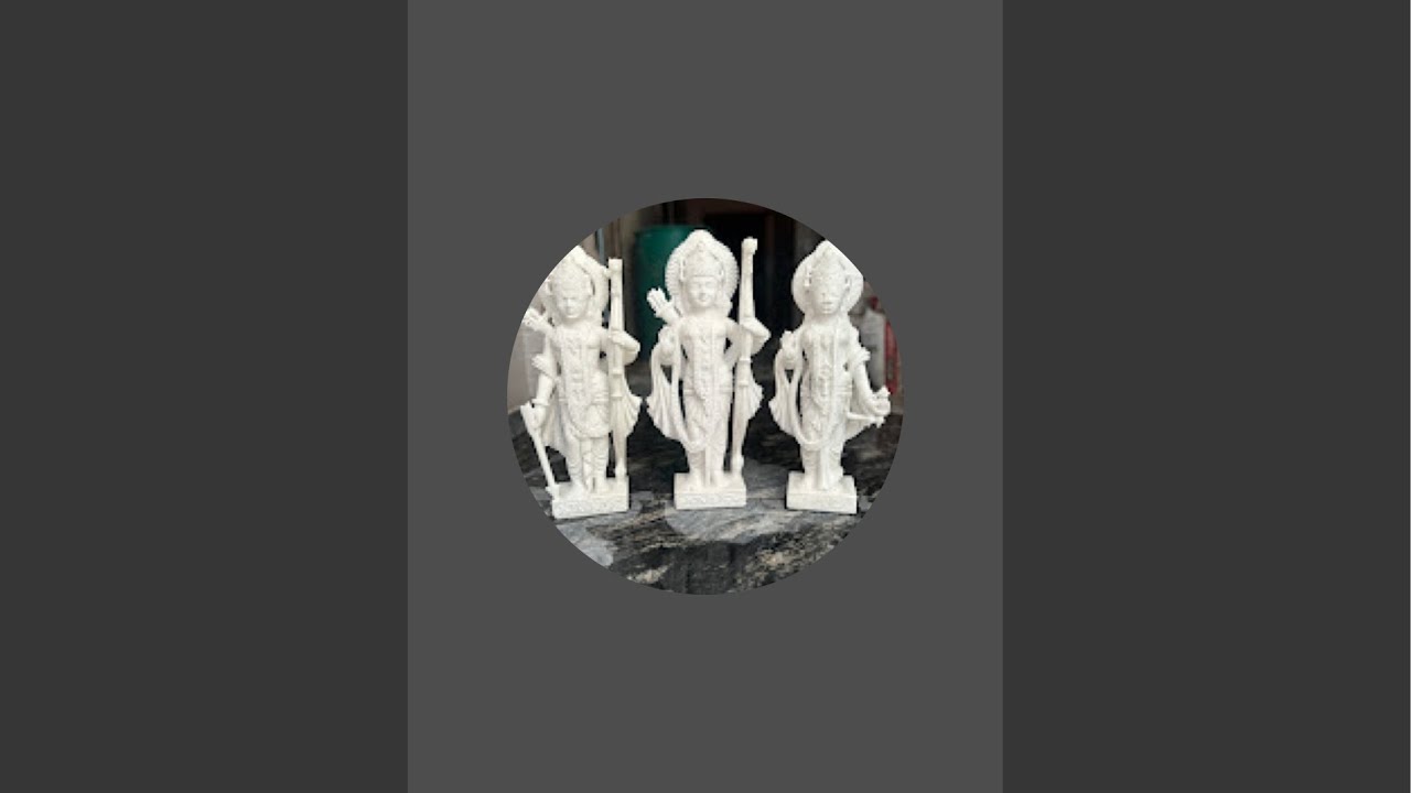 From Stone to Lord Ram 🙏 | Divine Ram Ji Stone Sculpture