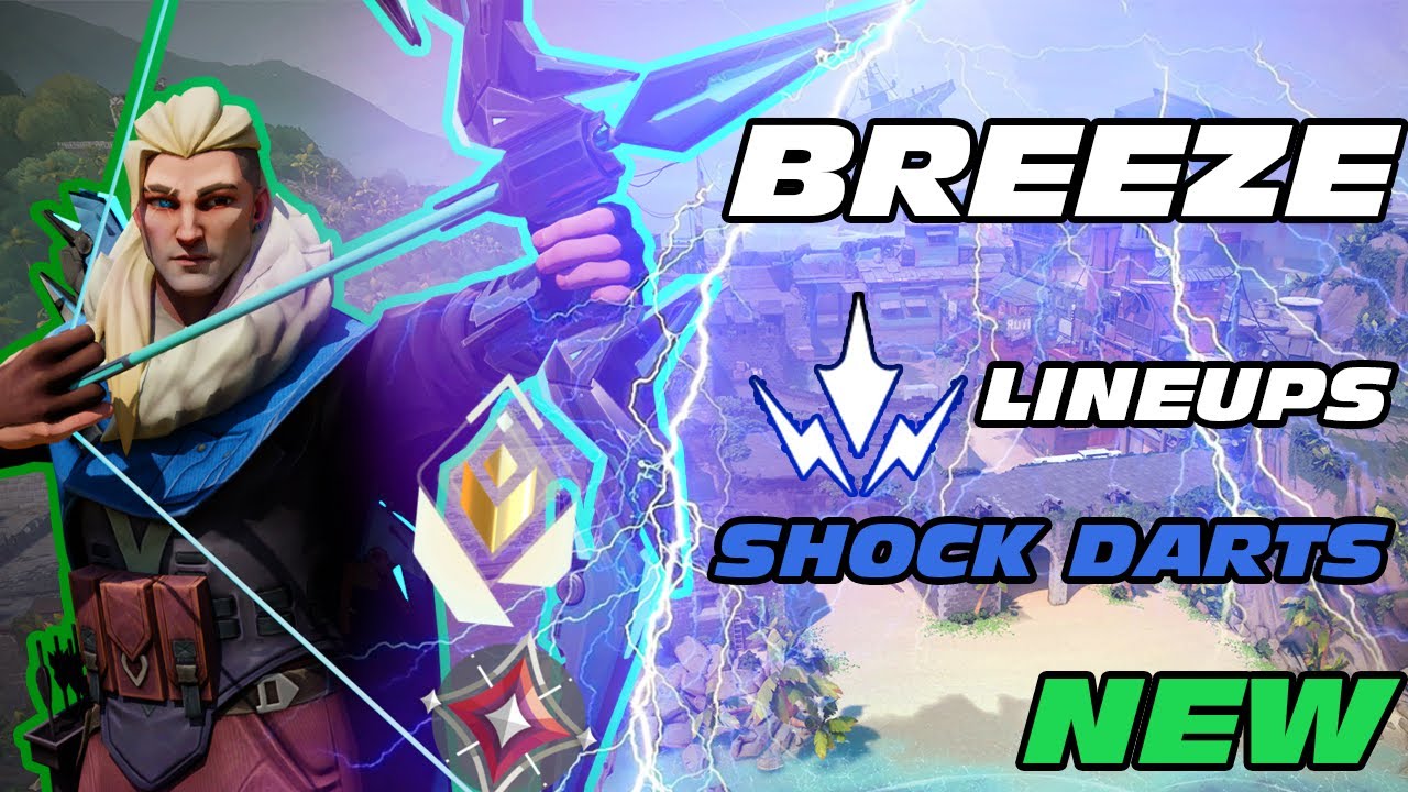 SOVA BREEZE LINEUPS - SHOCK DARTS (IMMORTAL/RADIANT) *NEW*